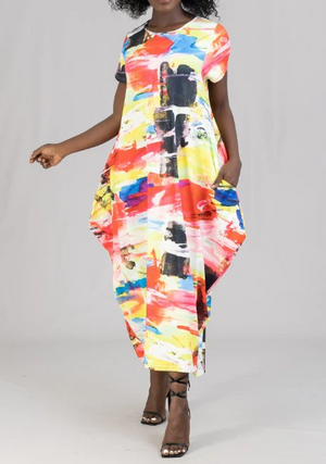 Maddy Dress Multicolor