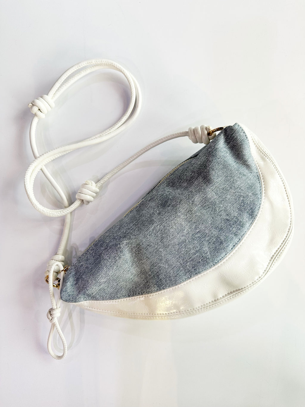 Josie Bag Denim White