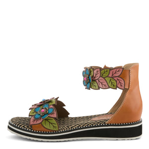 L'Artiste by Spring Step Cruzer Camel Multi