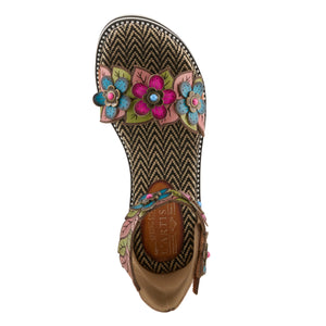 L'Artiste by Spring Step Cruzer Camel Multi