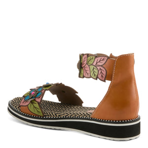 L'Artiste by Spring Step Cruzer Camel Multi