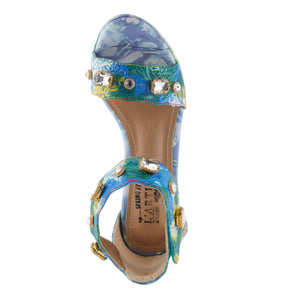 L'Artiste by Spring Step Jewell Blue Multi