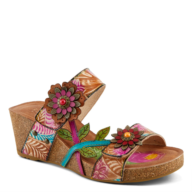 L'Artiste by Spring Step Moai Tan Multi