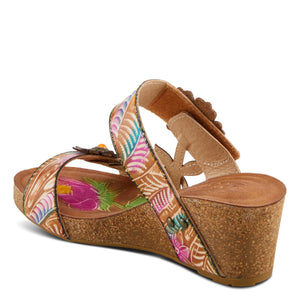 L'Artiste by Spring Step Moai Tan Multi