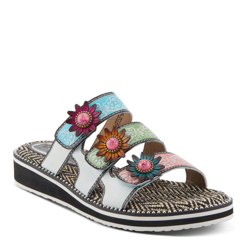 L'Artiste by Spring Step Maryse White Multi Multi