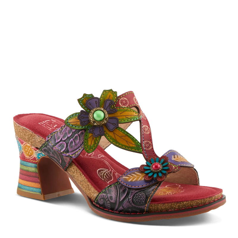 L'Artiste by Spring Step Rossie Red Multi