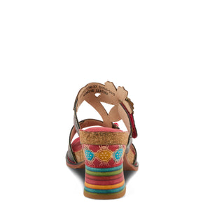 L'Artiste by Spring Step Rossie Red Multi