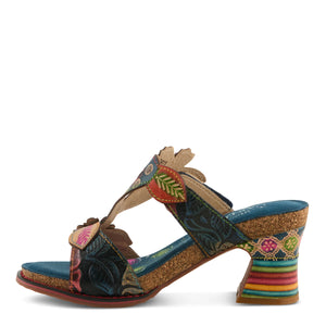 L'Artiste by Spring Step Rossie Navy Multi