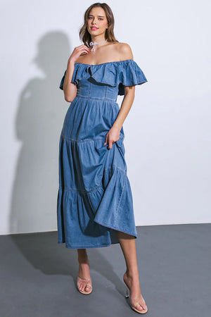 Margo Dress Denim