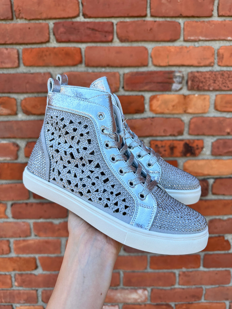 New York Sneaker Silver