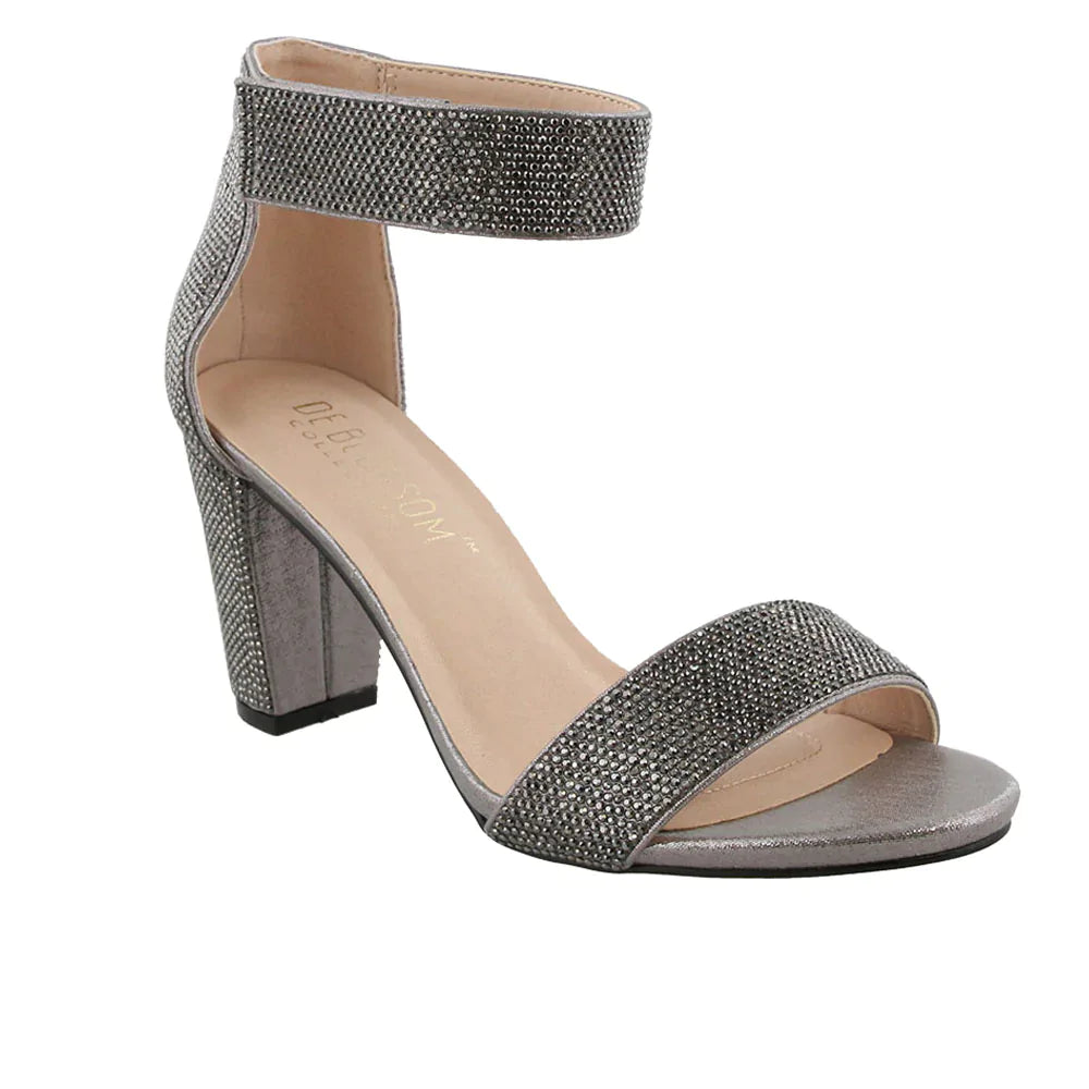 Holly Heel in Pewter Sparkle